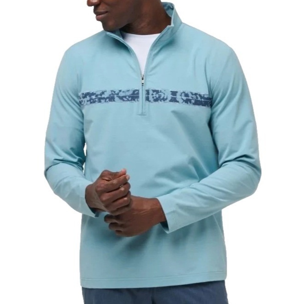 Travis Mathew Swell Season 1/4 Zip Golf Pullover Men's M Cameo NWT